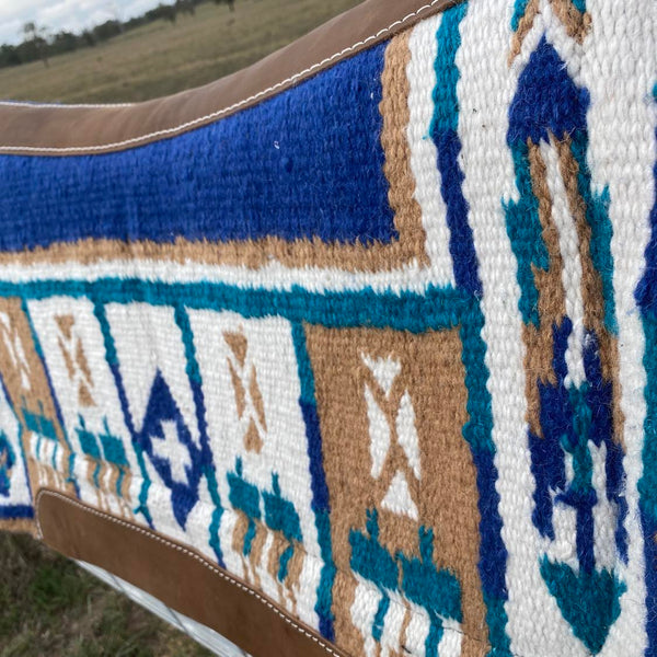 Wool Top Contoured Memory Felt Bottom Saddle Pad