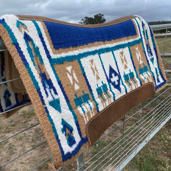 Wool Top Contoured Memory Felt Bottom Saddle Pad