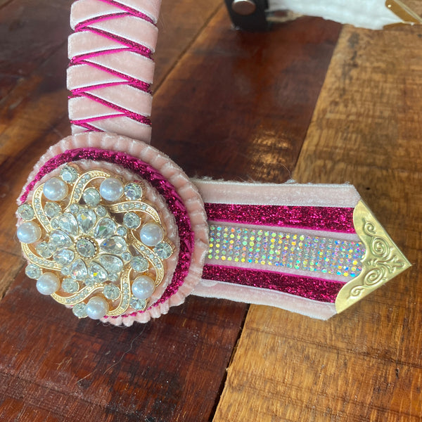 Browband - Pink - Large Pony