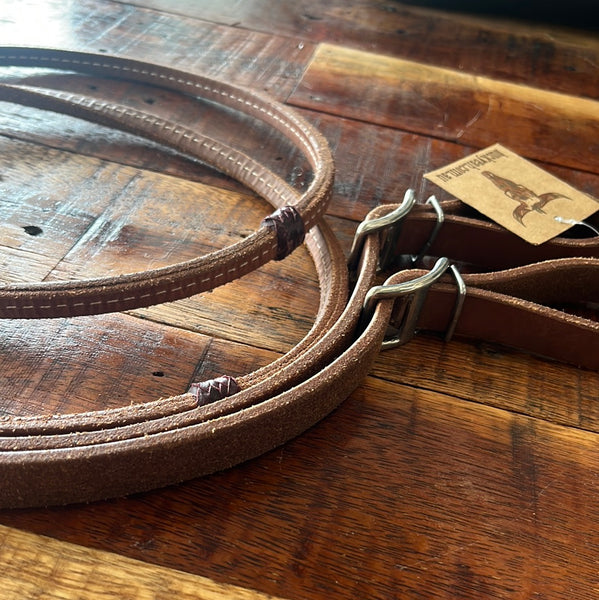 8ft Leather Rope Reins