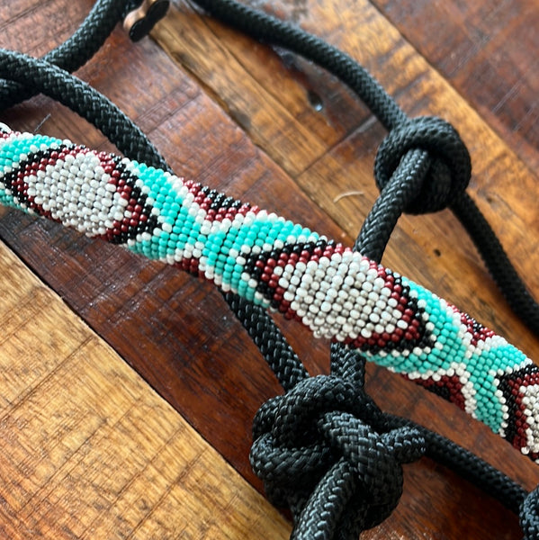 Waldhausen Rope Halter Pearls Azure