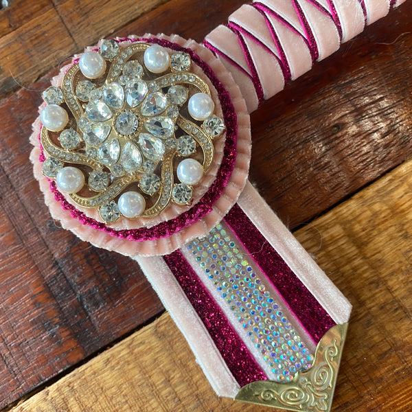 Browband - Pink - Large Pony