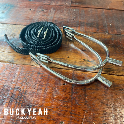 Spur & Strap Set - Prince of Wales Spurs