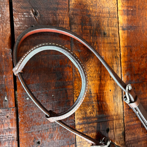 CowCreek One Eared Bridle with Quick Change Bit Loops (Long Shank Bits)