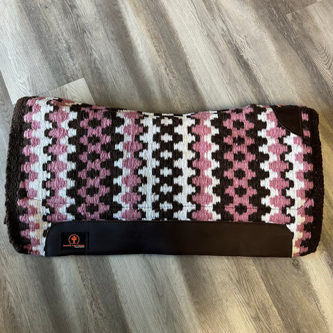 Contoured Pink Woolen Show Pad