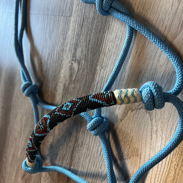 Waldhausen Rope Halter Pearls Azure