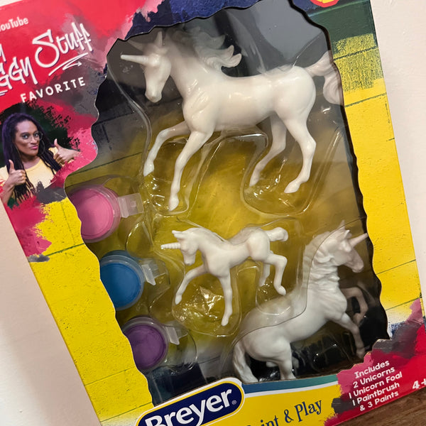 Breyer Activity Unicorn Family Paint & Play