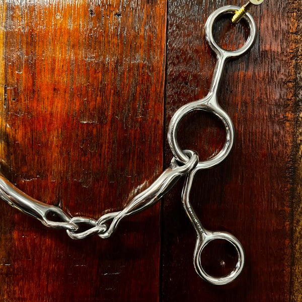 Cowcreek JR Cowhorse Bit (Smooth with Chain)