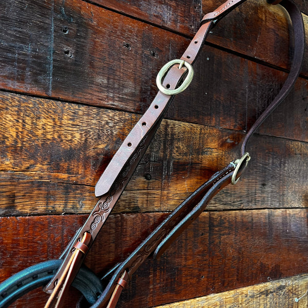 Barbwire One Eared Bridle