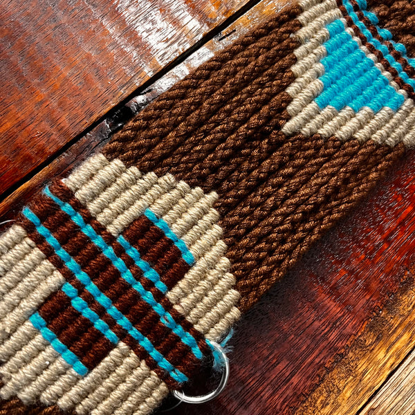 Chocolate Navajo Wool Girth