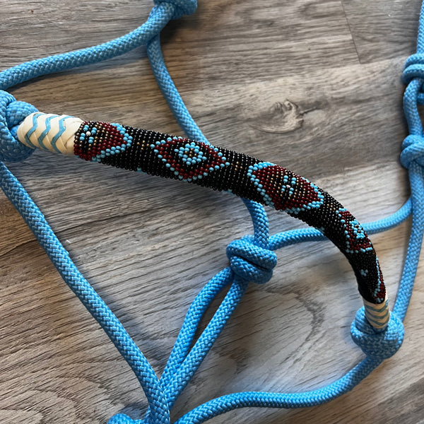 Waldhausen Rope Halter Pearls Azure