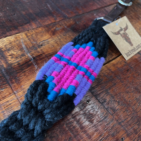 Wool Blend Multi Strand Wither Strap