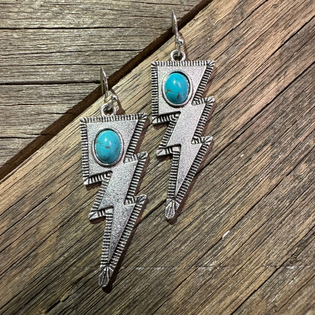 Hesston Strike Dangle Earrings