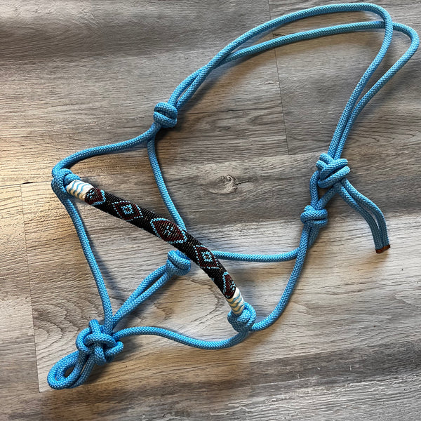 Waldhausen Rope Halter Pearls Azure