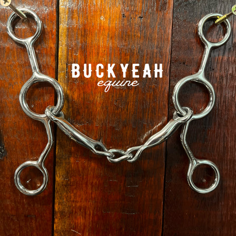 Cowcreek JR Cowhorse Bit (Smooth with Chain)