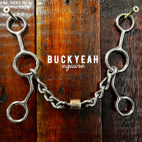 Cowcreek JR Cowhorse Bit (Chain with Copper Roller)