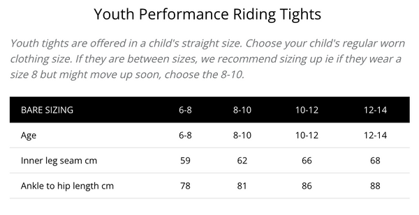 BARE Equestrian Youth Performance Riding Tights - Grey Periwinkle Splash