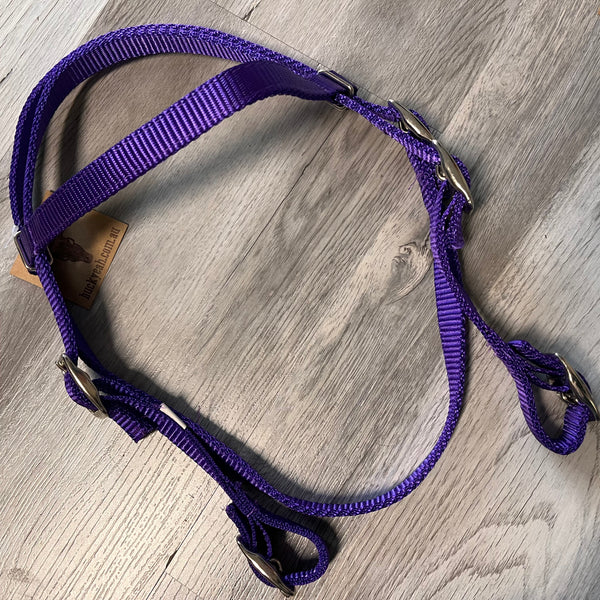 Pony Size Nylon Browband Bridle