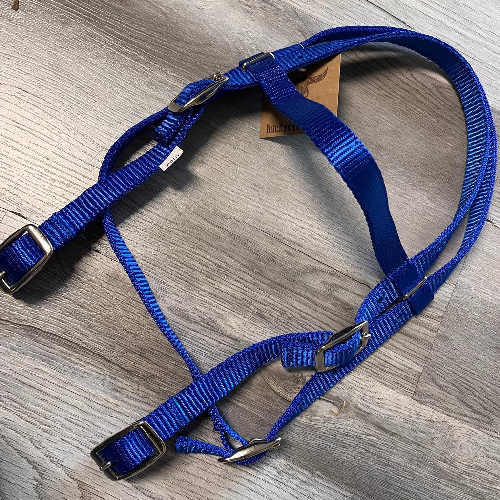 Pony Size Nylon Browband Bridle