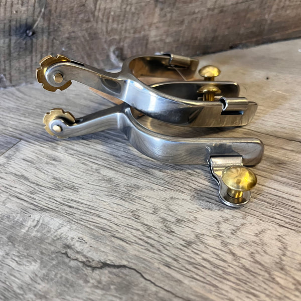 Youth Stainless Steel Spurs