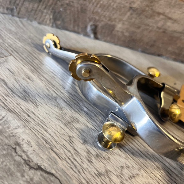 Youth Stainless Steel Spurs