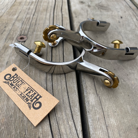 Youth Stainless Steel Spurs