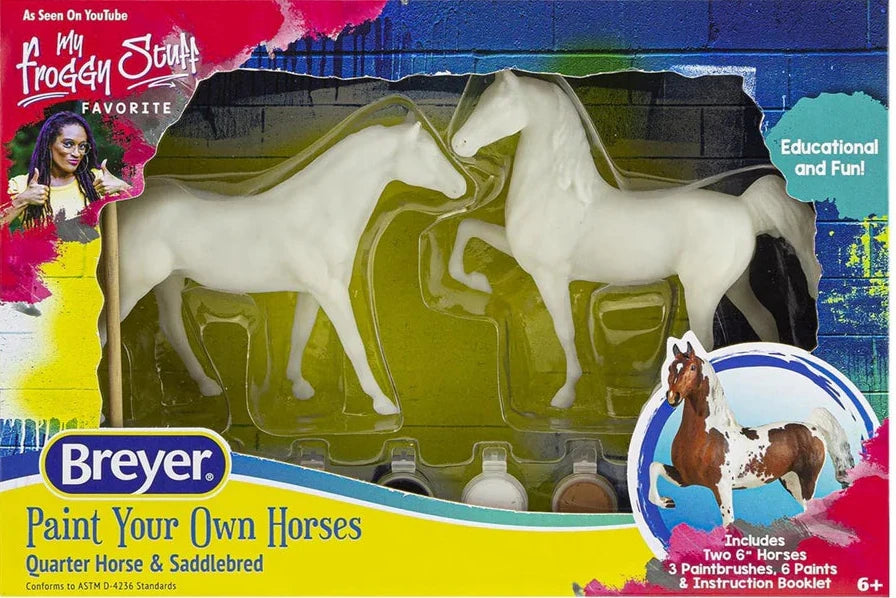 Breyer Paint your own QH & SB