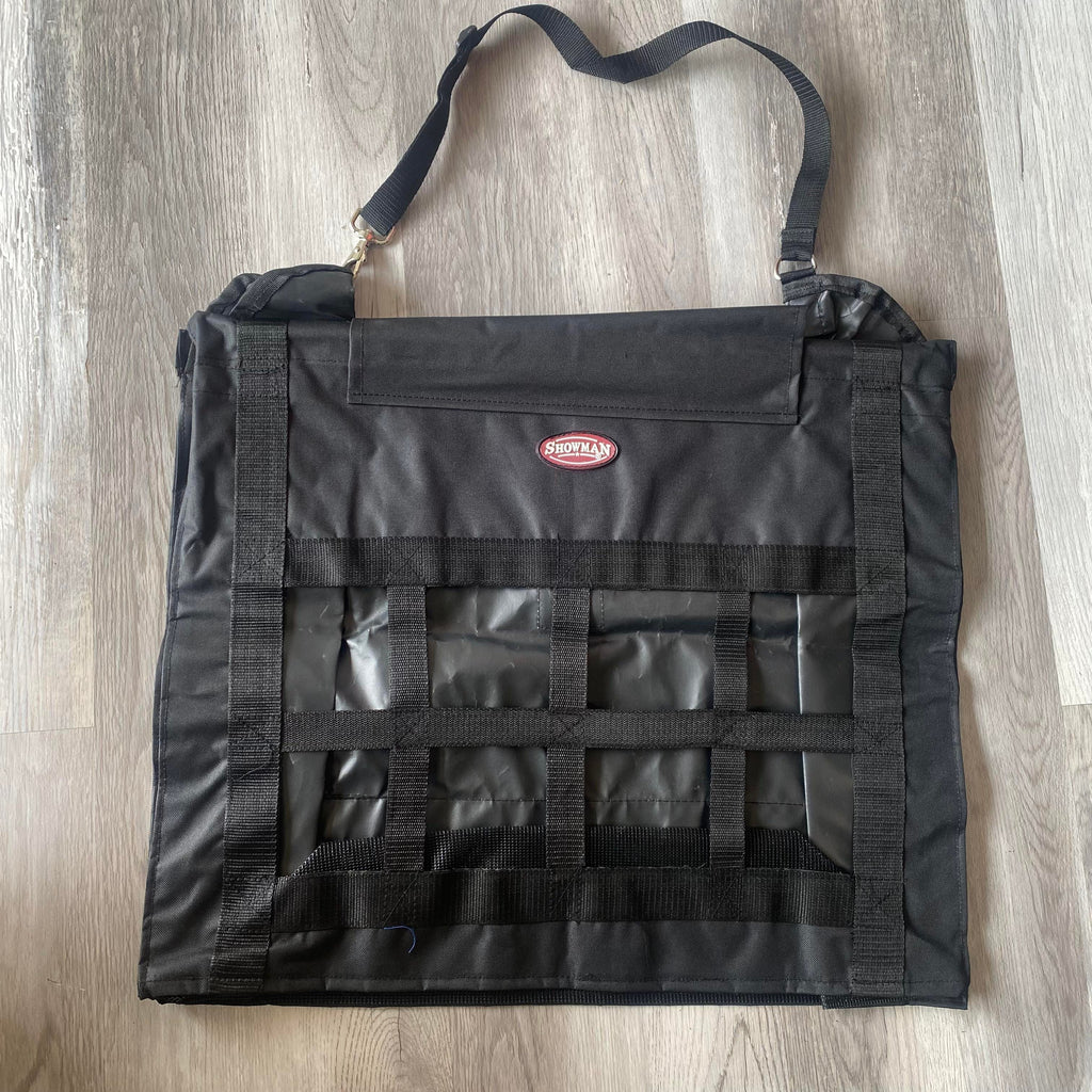 Slow feed hay tote