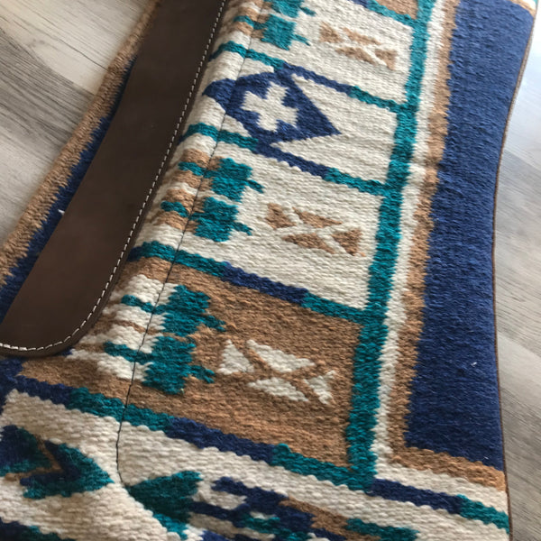 Wool Top Contoured Memory Felt Bottom Saddle Pad