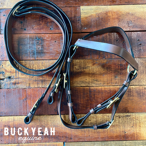 Stockman Barcoo Bridle and Reins - Cob