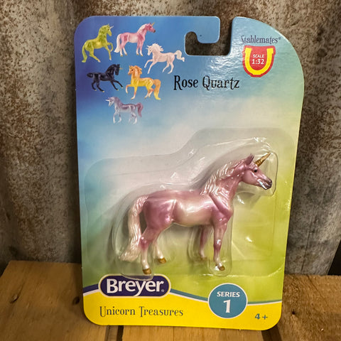 Breyer Stablemates Unicorn  - Single - Rose Quartz