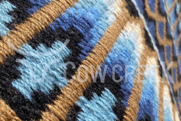 CowCreek Blue Jeans Saddle Blanket 001