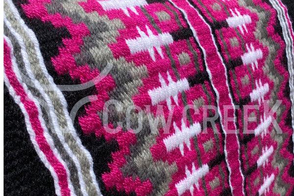 CowCreek Pink Panther Saddle Blanket 001