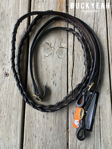 "LACE PLAIT" Leather Reins