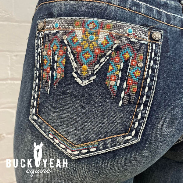 Multi Colour Grace in LA Women's Bootcut Jeans