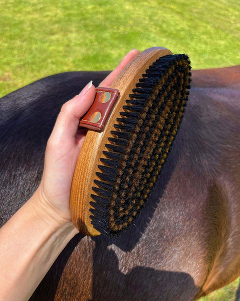 Hairy Pony Copper Bristle Body Brush