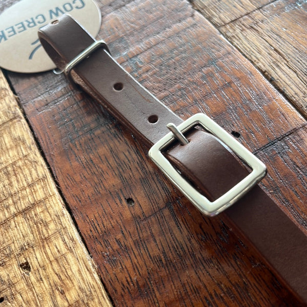 Harness leather Curb Strap