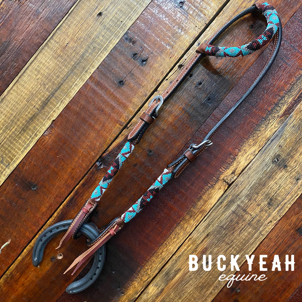 Beaded One Ear Headstall - 001