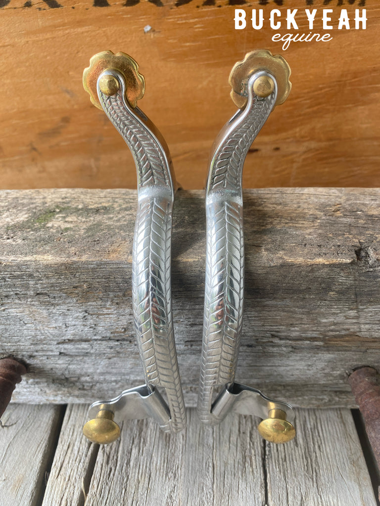Stainless Steel Roping Spur Ladies