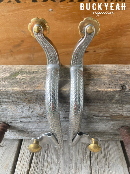 Stainless Steel Roping Spur Ladies