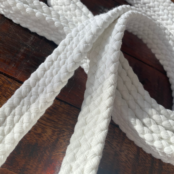 7' Flat Braided Cotton Reins