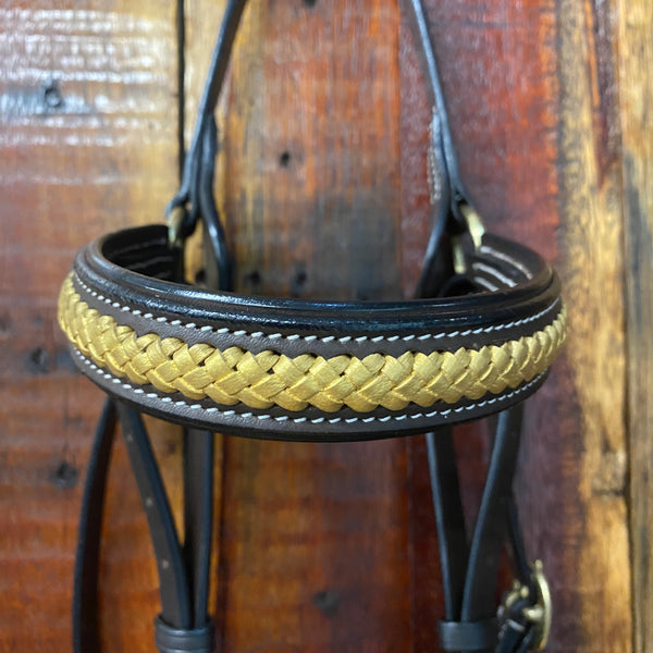 Barcoo Bridle - Gold Plait