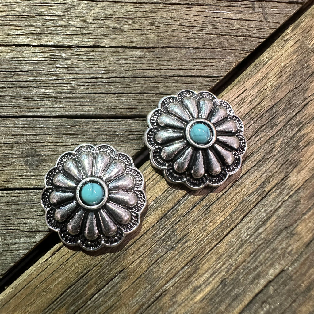 Hazen Boho Concho Earrings