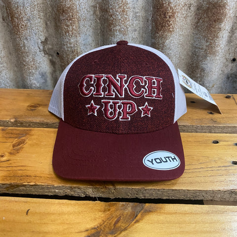 Boys Cinch Cap - Maroon