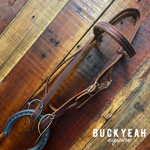 American Made Leather Bridle PONY