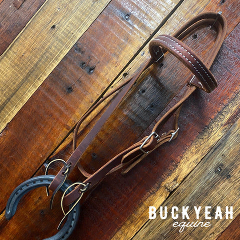 American Made Leather Bridle PONY