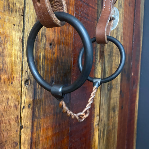 CowCreek O RIng Bit (Weighted Curved Twisted Copper Wire)