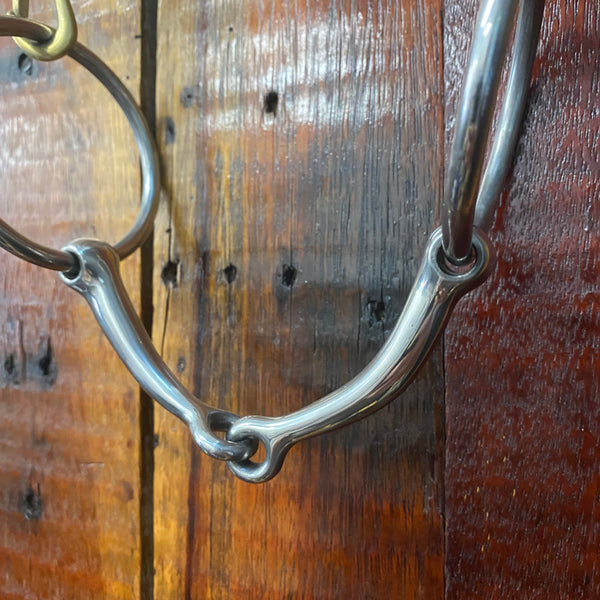 Zilco O-Ring Curved Snaffle Bit