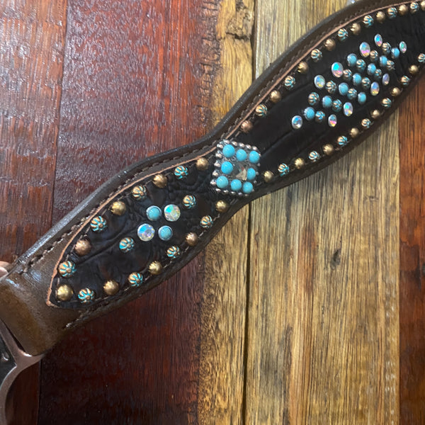 Gator Print Inlay One Ear Tack Set