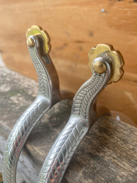 Stainless Steel Roping Spur Ladies